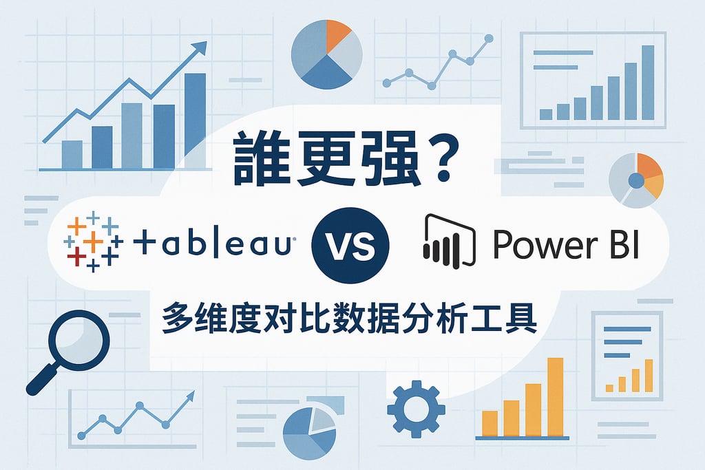 Tableau vs Power BI谁更强？多维度对比数据分析工具